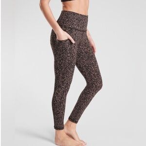 Athleta | Salutation Stash Gravel 7/8 Leggings Size XS